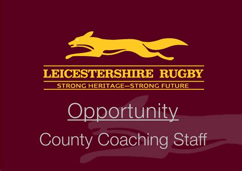 rugby coaching vacancies.